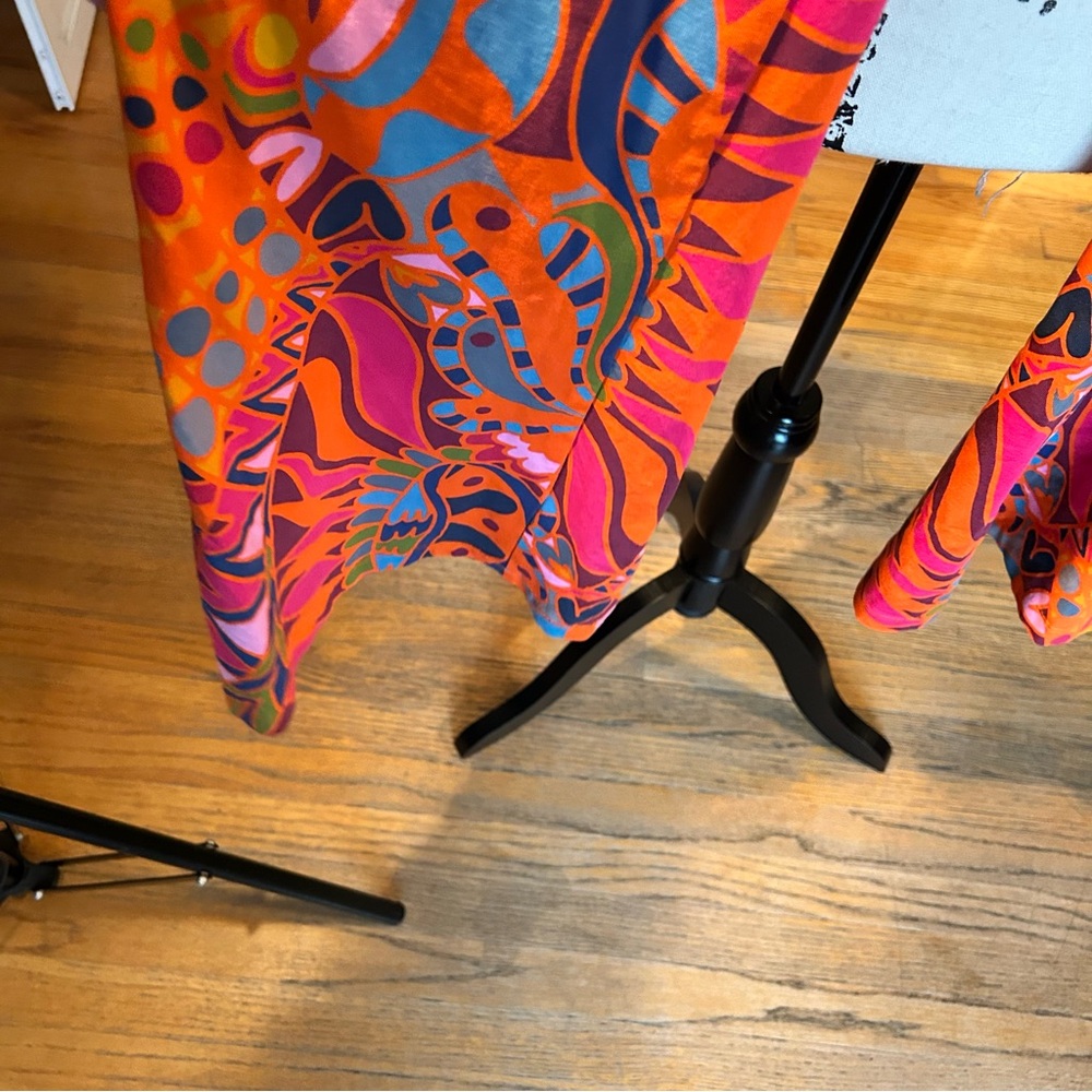 Lesley Evers ERIKA Shakalaka Orange Bells pants - Picture 5 of 10